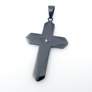 Stainless Steel Cross Pendant - KP116467-HR