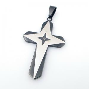Stainless Steel Cross Pendant - KP116469-HR