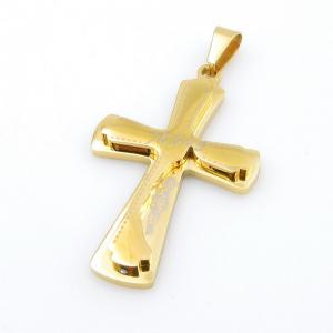 Stainless Steel Cross Pendant - KP116471-HR