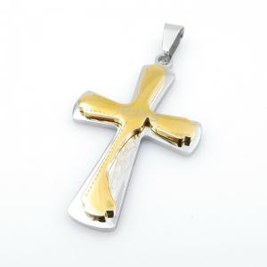 Stainless Steel Cross Pendant - KP116473-HR