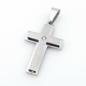 Stainless Steel Cross Pendant - KP116478-HR