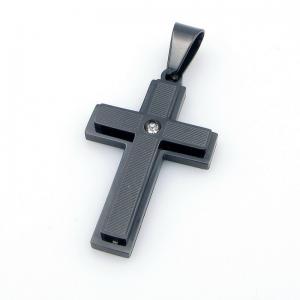 Stainless Steel Cross Pendant - KP116479-HR