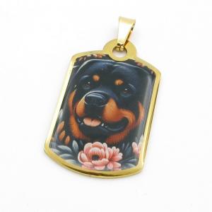 Stainless Steel Gold-plating Pendant - KP116531-KD