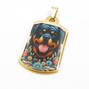 Stainless Steel Gold-plating Pendant - KP116532-KD