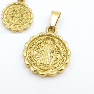 Stainless Steel Gold-plating Pendant - KP116541-KD