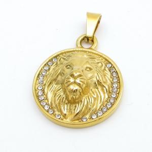 Stainless Steel Gold-plating Pendant - KP116569-KD