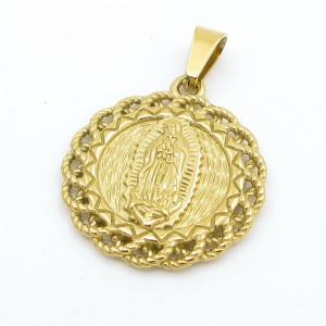 Stainless Steel Gold-plating Pendant - KP116579-KD