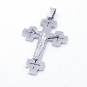 Stainless Steel Cross Pendant - KP116706-LE