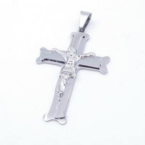 Stainless Steel Cross Pendant - KP116709-LE