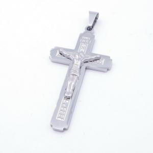 Stainless Steel Cross Pendant - KP116712-LE