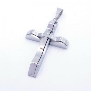 Stainless Steel Cross Pendant - KP116715-LE