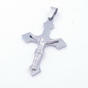 Stainless Steel Cross Pendant - KP116723-LE