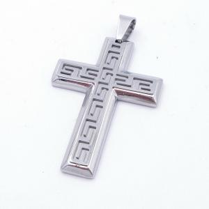 Stainless Steel Cross Pendant - KP116726-LE