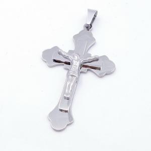 Stainless Steel Cross Pendant - KP116730-LE