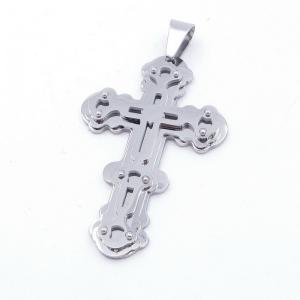 Stainless Steel Cross Pendant - KP116733-LE