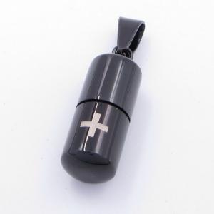 Stainless Steel Black-plating Pendant - KP116900-ZY