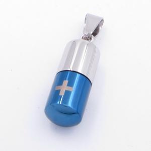 Stainless Steel Blue-plating Pendant - KP116903-ZY