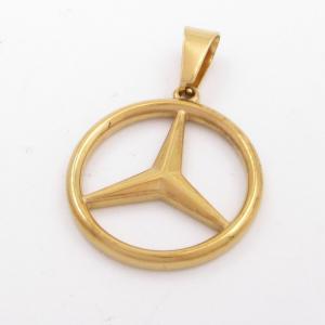 Stainless Steel Gold-plating Pendant - KP116912-ZY