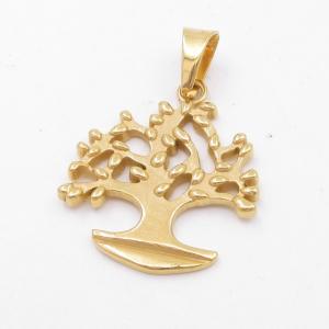 Stainless Steel Gold-plating Pendant - KP116914-ZY