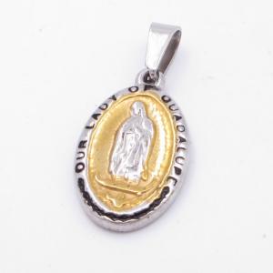 Stainless Steel Gold-plating Pendant - KP116920-ZY
