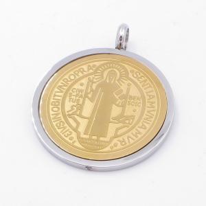 Stainless Steel Gold-plating Pendant - KP116944-ZY