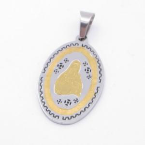 Stainless Steel Gold-plating Pendant - KP116945-ZY