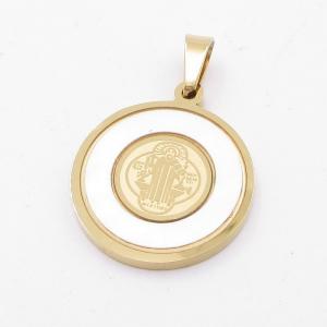 Stainless Steel Gold-plating Pendant - KP116966-ZY