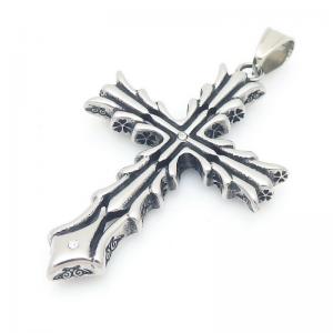 Stainless Steel Cross Pendant - KP117031-LU