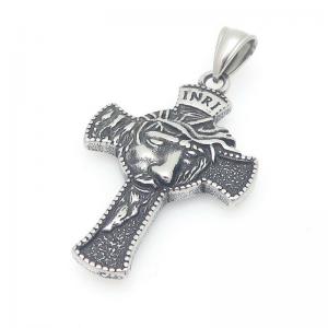 Stainless Steel Cross Pendant - KP117033-LU