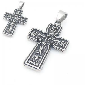 Stainless Steel Cross Pendant - KP117034-LU