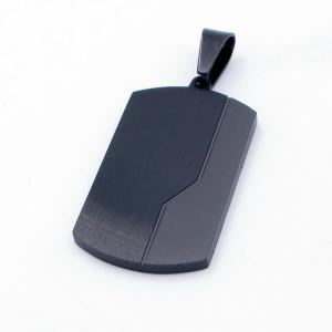 Stainless Steel Black-plating Pendant - KP117083-HR
