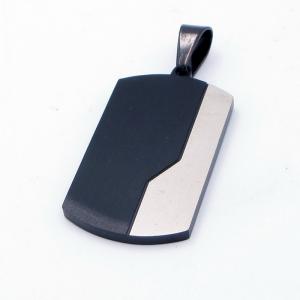 Stainless Steel Black-plating Pendant - KP117085-HR