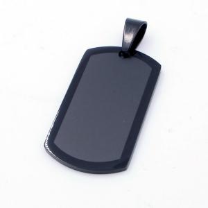 Stainless Steel Black-plating Pendant - KP117088-HR