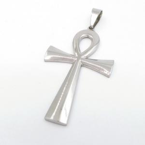 Stainless Steel Cross Pendant - KP117213-JG