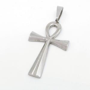 Stainless Steel Cross Pendant - KP117239-JG