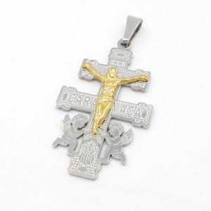 Stainless Steel Gold-plating Pendant - KP117260-JG