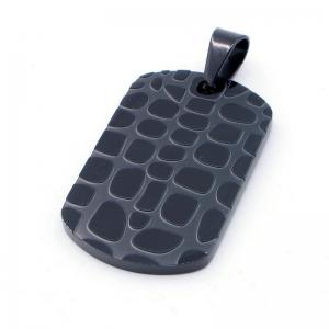 Stainless Steel Black-plating Pendant - KP117321-HR