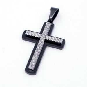 Stainless Steel Cross Pendant - KP117338-HR