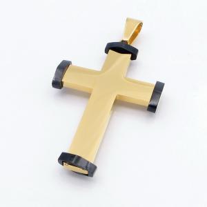 Stainless Steel Cross Pendant - KP117516-HR