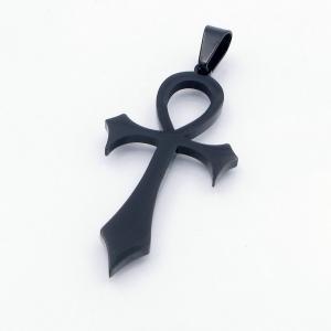 Stainless Steel Cross Pendant - KP117519-HR