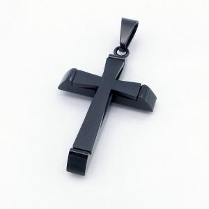 Stainless Steel Cross Pendant - KP117557-HR