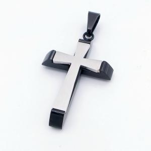 Stainless Steel Cross Pendant - KP117560-HR