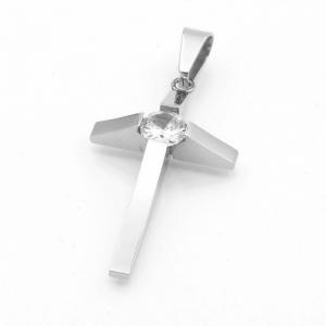Stainless Steel Cross Pendant - KP117645-HR