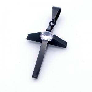 Stainless Steel Cross Pendant - KP117647-HR