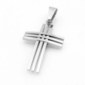 Stainless Steel Cross Pendant - KP117654-HR