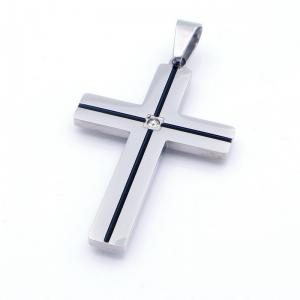 Stainless Steel Cross Pendant - KP117662-HR