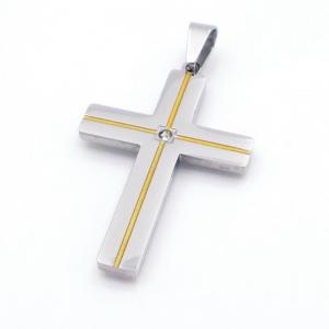 Stainless Steel Cross Pendant - KP117664-HR
