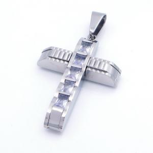 Stainless Steel Cross Pendant - KP117668-HR