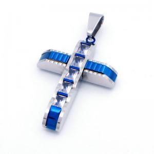 Stainless Steel Cross Pendant - KP117670-HR