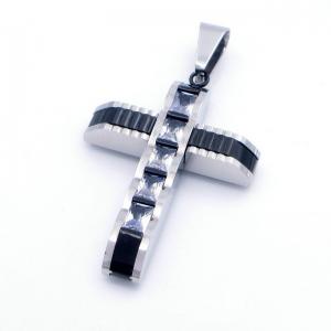 Stainless Steel Cross Pendant - KP117671-HR